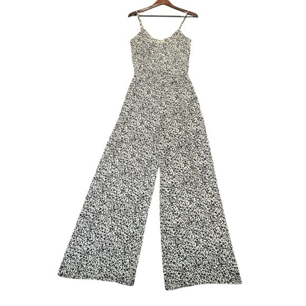 Show Me Your MuMu Jaguar Print Jumpsuit Size Small